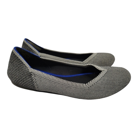 Rothy’s Grey Birdseye Flats SZ 8 - Picture 3 of 11